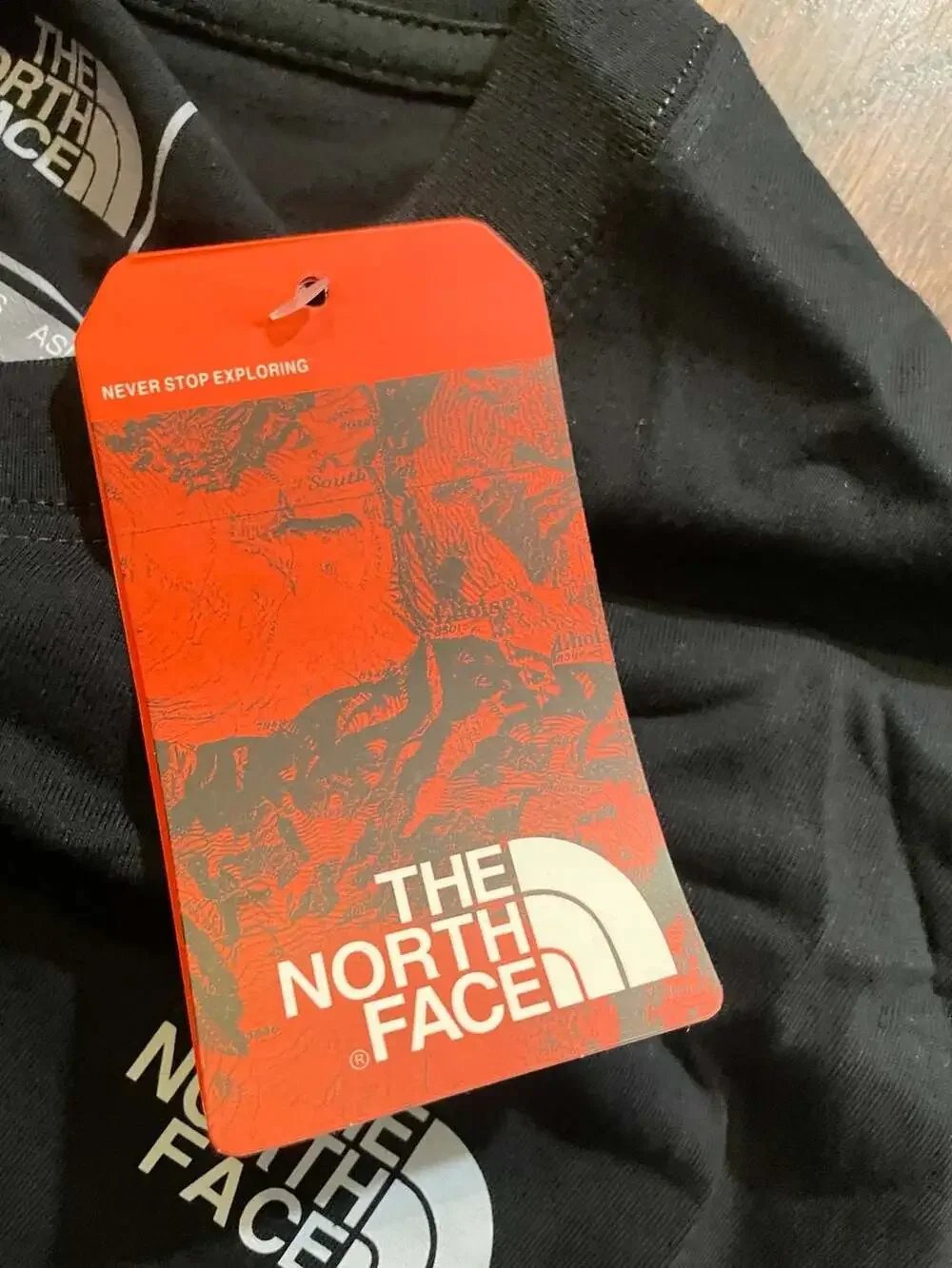 The North Face Men's Box NSE Black Short-Sleeve Multi-Color Logo Boxes
